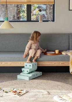 Bauspielzeug 'Curiosity-Set' 14-teilig Ocean Mint / Forest Green