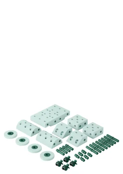 Bauspielzeug 'Dreamer-Set' 34-teilig Ocean Mint / Forest Green