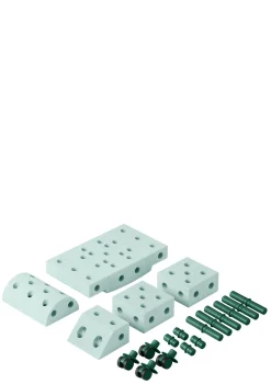 Bauspielzeug 'Explorer-Set' 20-teilig Ocean Mint / Forest Green