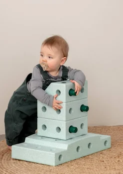 Bauspielzeug 'Explorer-Set' 20-teilig Ocean Mint / Forest Green