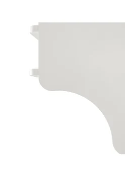 Bücherregal 'Seaside' mit Haken weiß