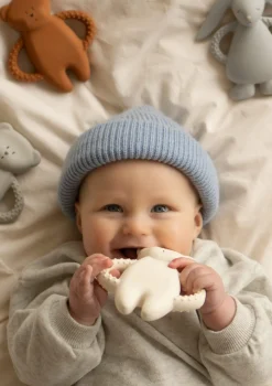 Beißring Hase Cream