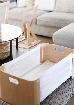 Beistellbett 'Bednest' inkl. Bio-Matratze 82 x 37 cm