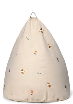 Bestickter Sitzsack 'Bay' Songbirds