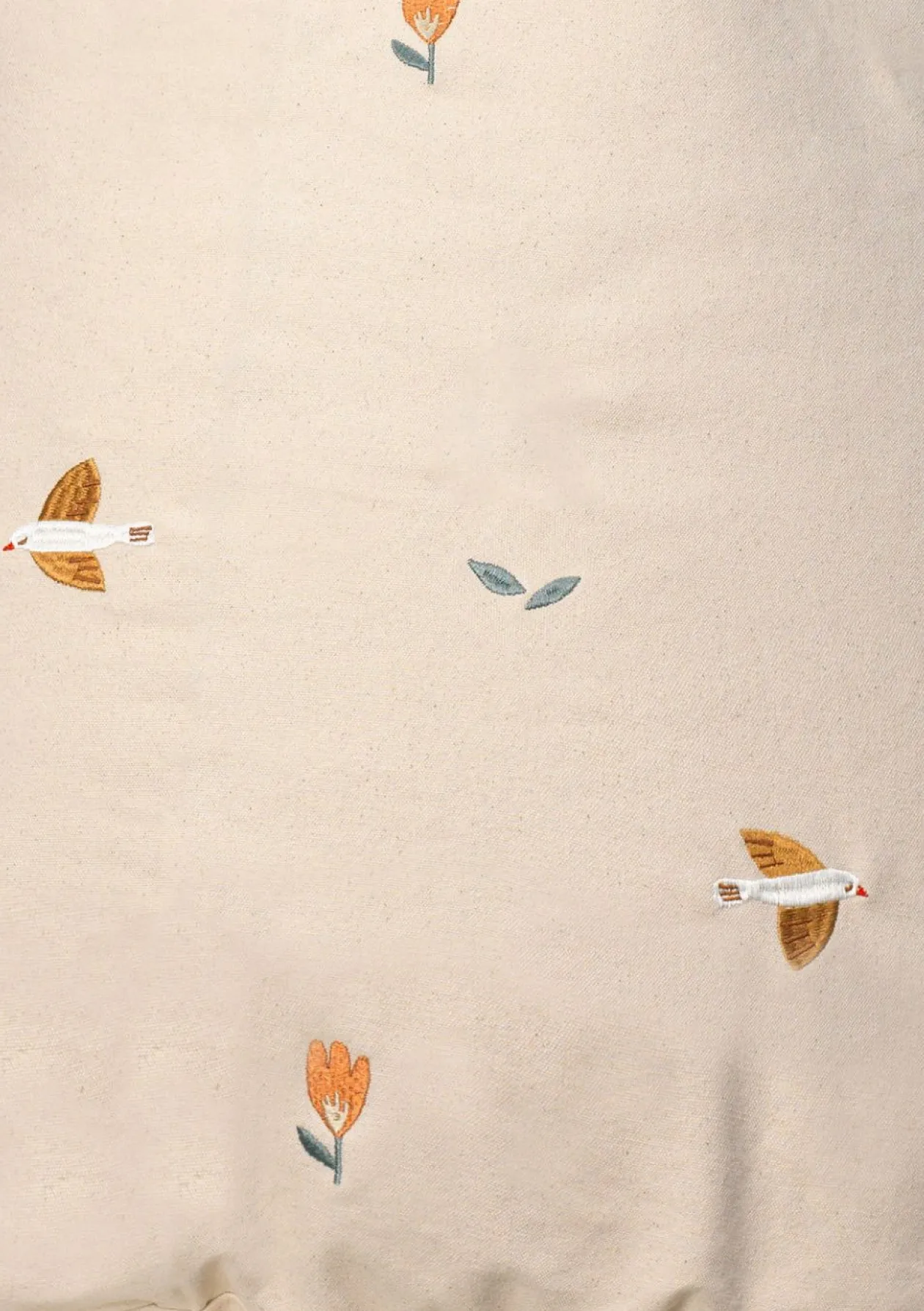 Bestickter Sitzsack 'Bay' Songbirds