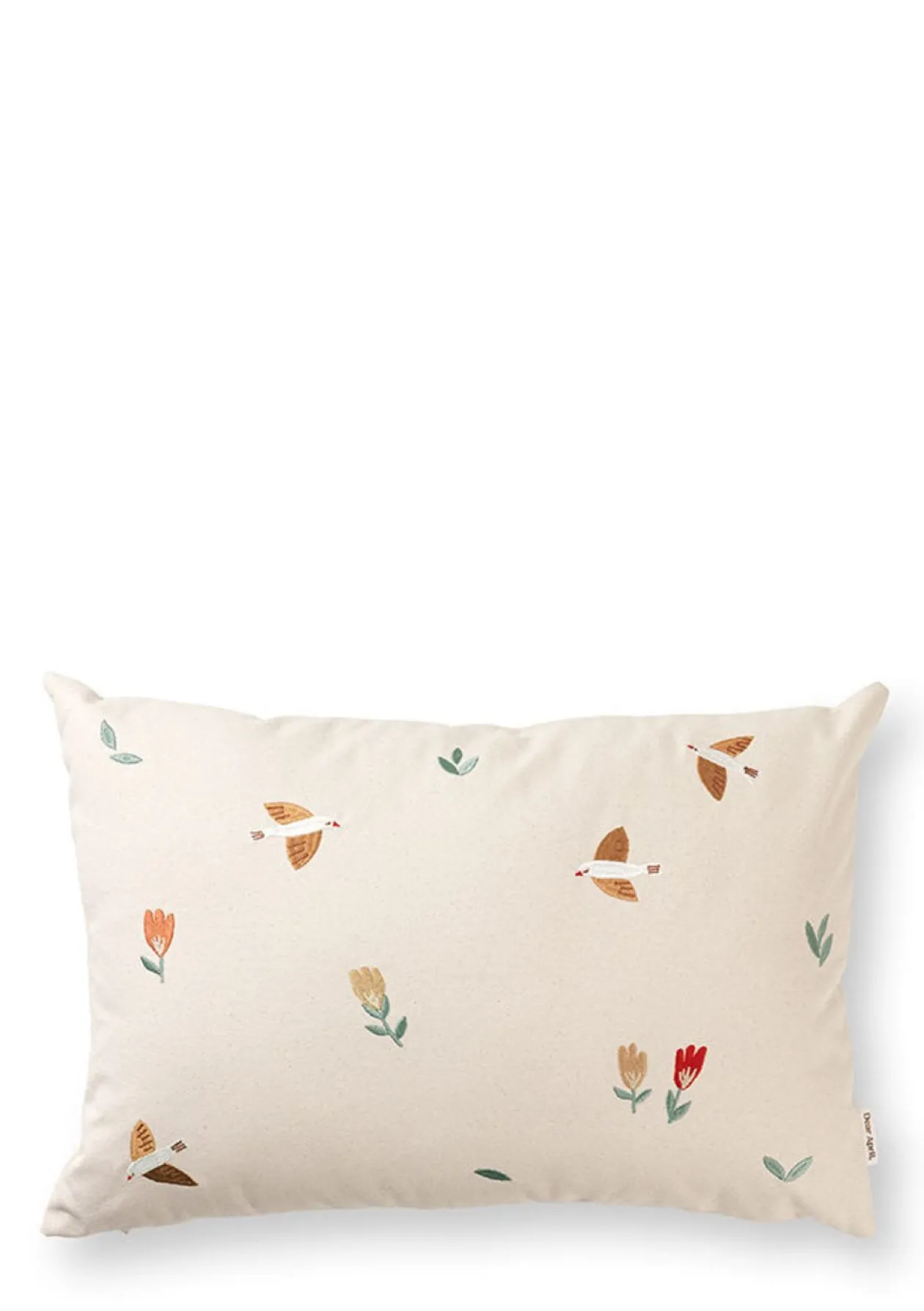 Besticktes Kissen 'Cinna' Songbirds