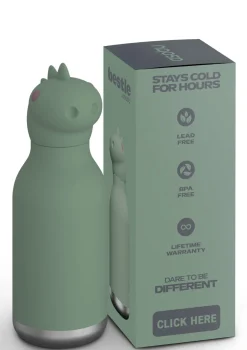 Bestie Trinkflasche Dinosaurier 'Cillian the Dino' grün 460 ml