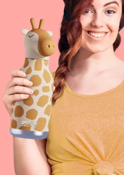 Bestie Trinkflasche Giraffe 'Gerri the Giraffe' gelb/braun 460 ml