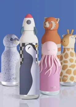 Bestie Trinkflasche Giraffe 'Gerri the Giraffe' gelb/braun 460 ml