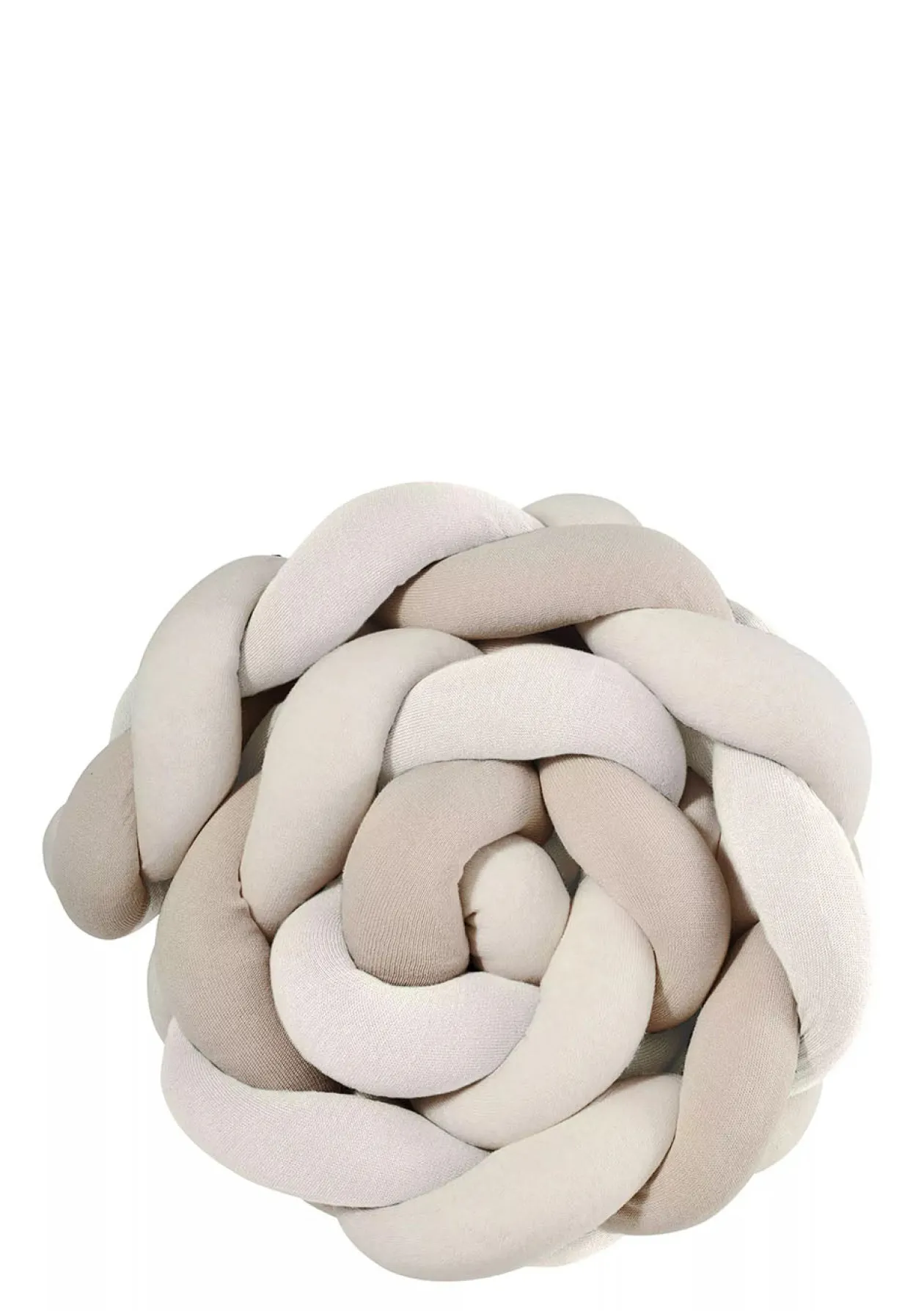 Bettschlange geflochten Trio beige/sand/natur