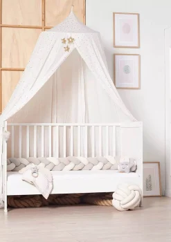 Bettschlange geflochten Trio beige/sand/natur