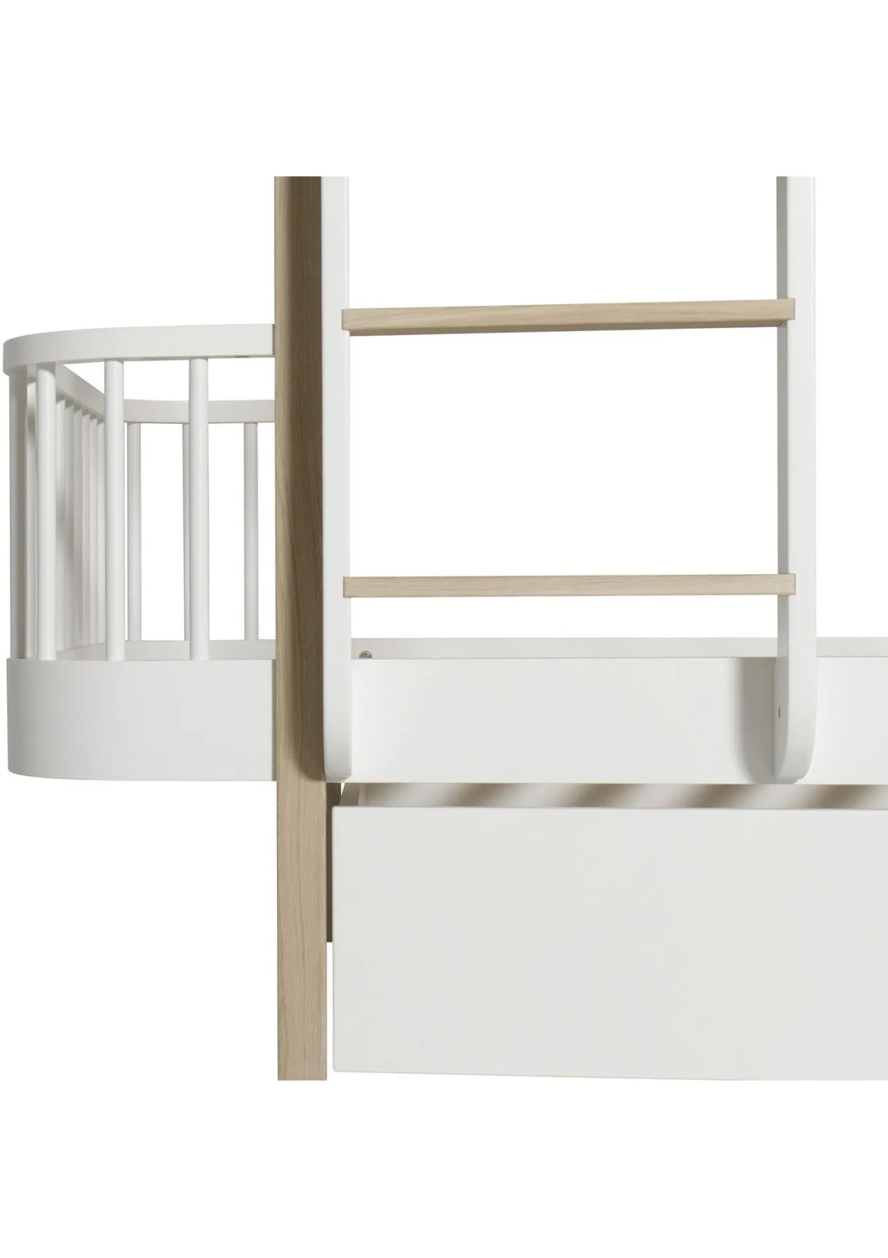 Bettschublade für 'Wood Original' Weiß