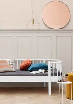 Bettsofa 'Wood Original' weiß 200 x 90 cm