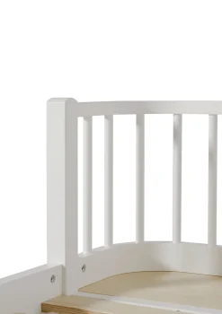 Bettsofa 'Wood Original' weiß 200 x 90 cm