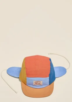 Cap 'Wolly' washed-out multi