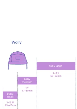 Cap 'Wolly' washed-out multi