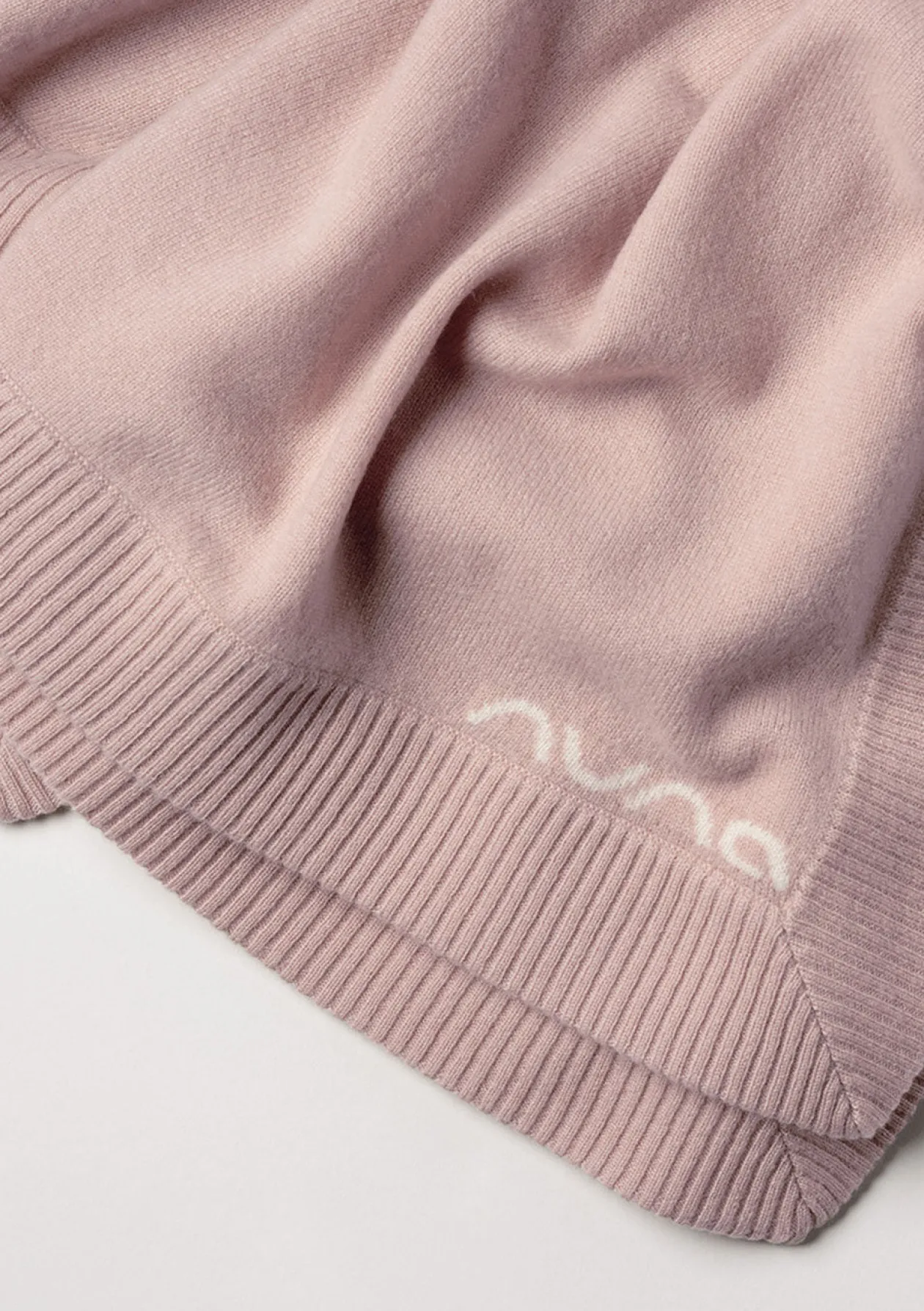 Cashmere Babydecke dusty mauve 75 x 80 cm