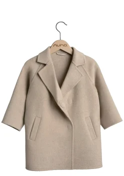 Cashmere Kindermantel stone
