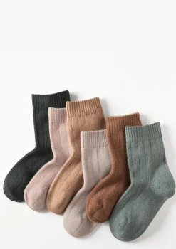 Cashmere Socken beige