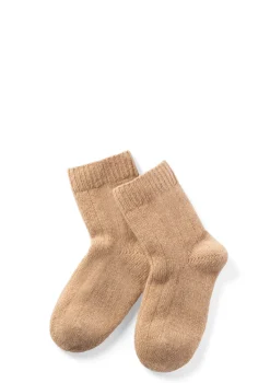 Cashmere Socken tan