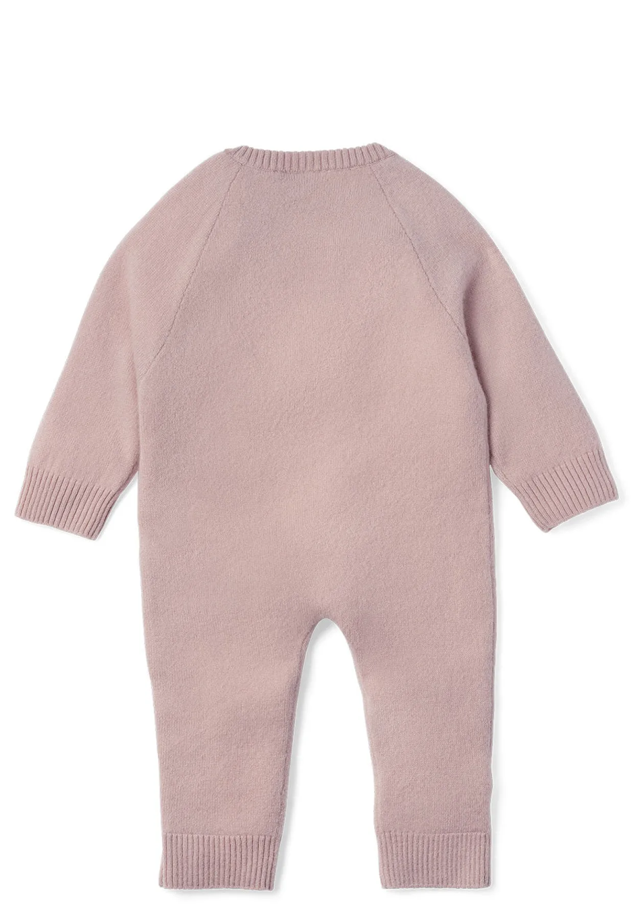 Cashmere Strampler dusty mauve