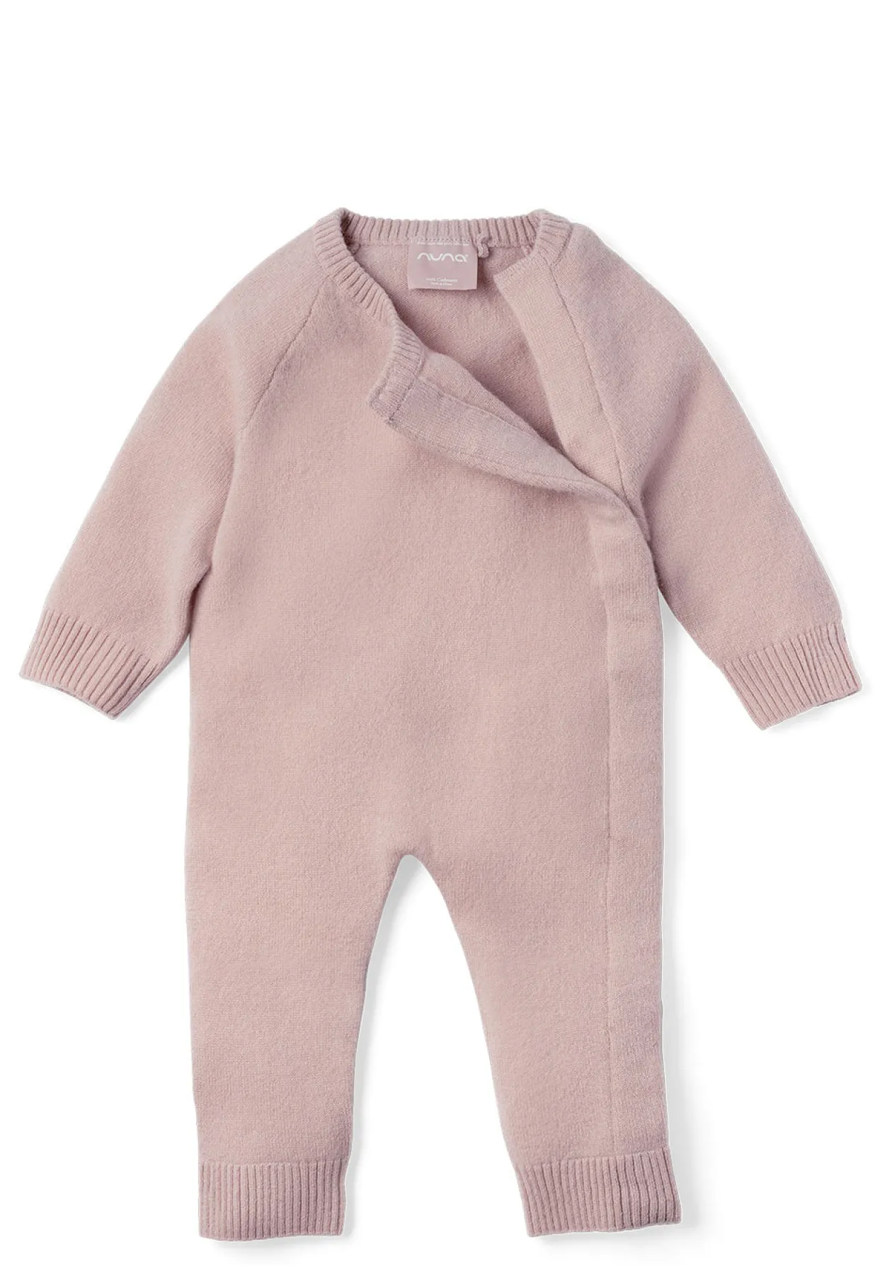 Cashmere Strampler dusty mauve