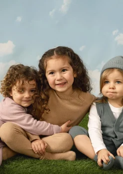 Cashmere Strampler tan