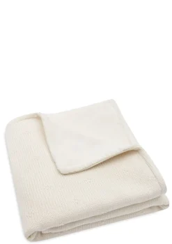 Decke Wiege 'Cosy Knit' Ivory 100 x 75 cm
