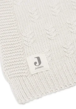 Decke Wiege 'Grain Knit' Oatmeal 75 x 100 cm