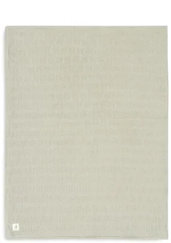 Decke Wiege 'Grain Knit' Velvet Olive Green 100 x 75 cm