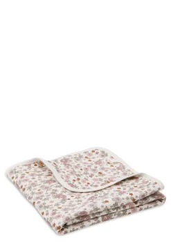 Decke Wiege 'Retro Flowers' 100 x 75 cm