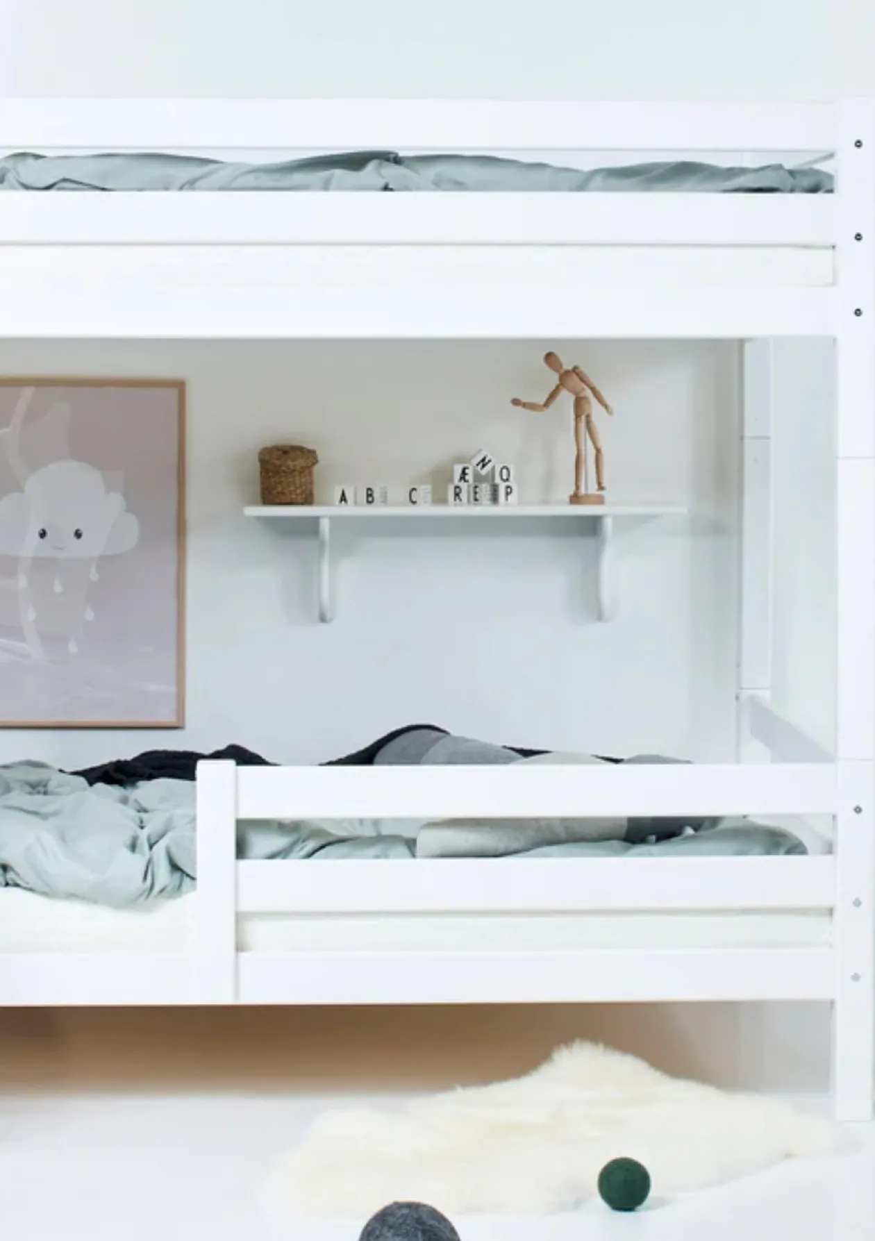 ECO Luxury' Bettgitter / Rausfallschutz weiß