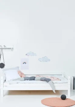 ECO Luxury' Einzelbett weiß 200 x 120 cm