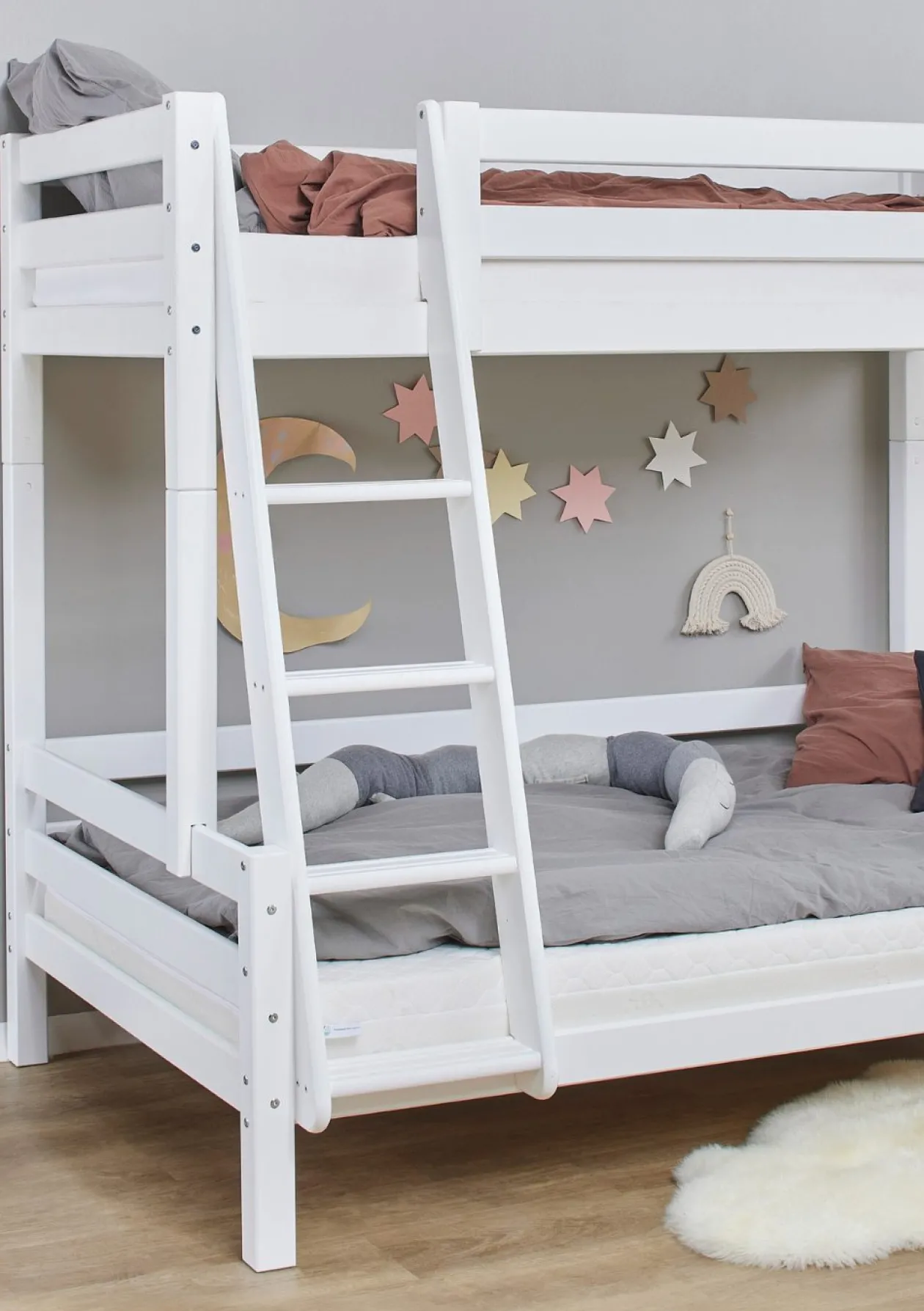 ECO Luxury' Familien-Etagenbett weiß