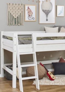 ECO Luxury' Halbhochbett weiß 200 x 90 cm