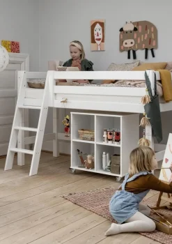 ECO Luxury' Halbhochbett weiß 160 x 70 cm