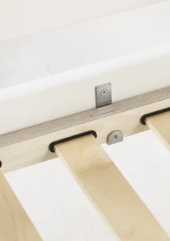 ECO Luxury' Hochbett mit Schreibtisch weiß 200 x 90 cm