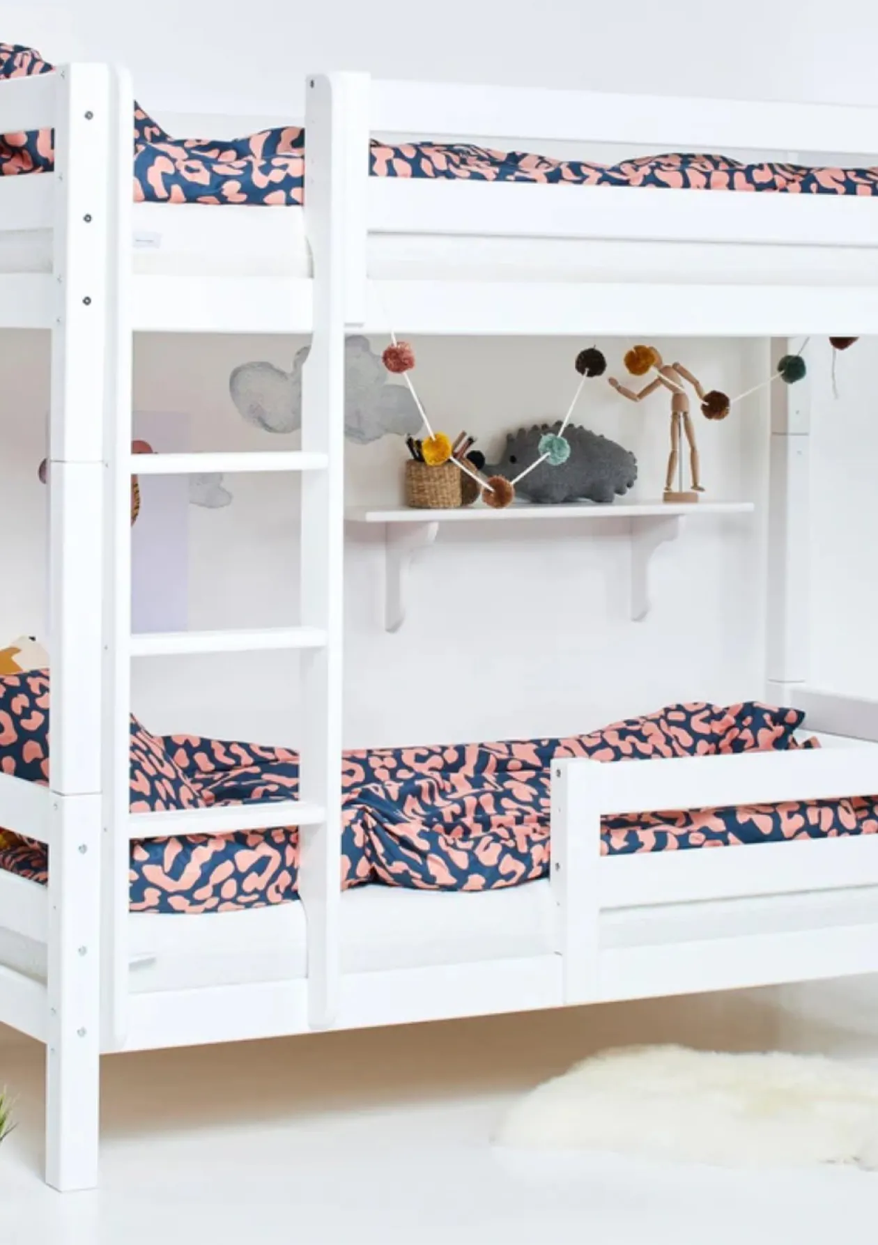 ECO Luxury' Hohes Etagenbett weiß 200 x 90 cm