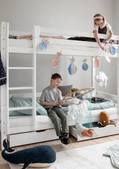 ECO Luxury' Hohes Etagenbett weiß 200 x 90 cm