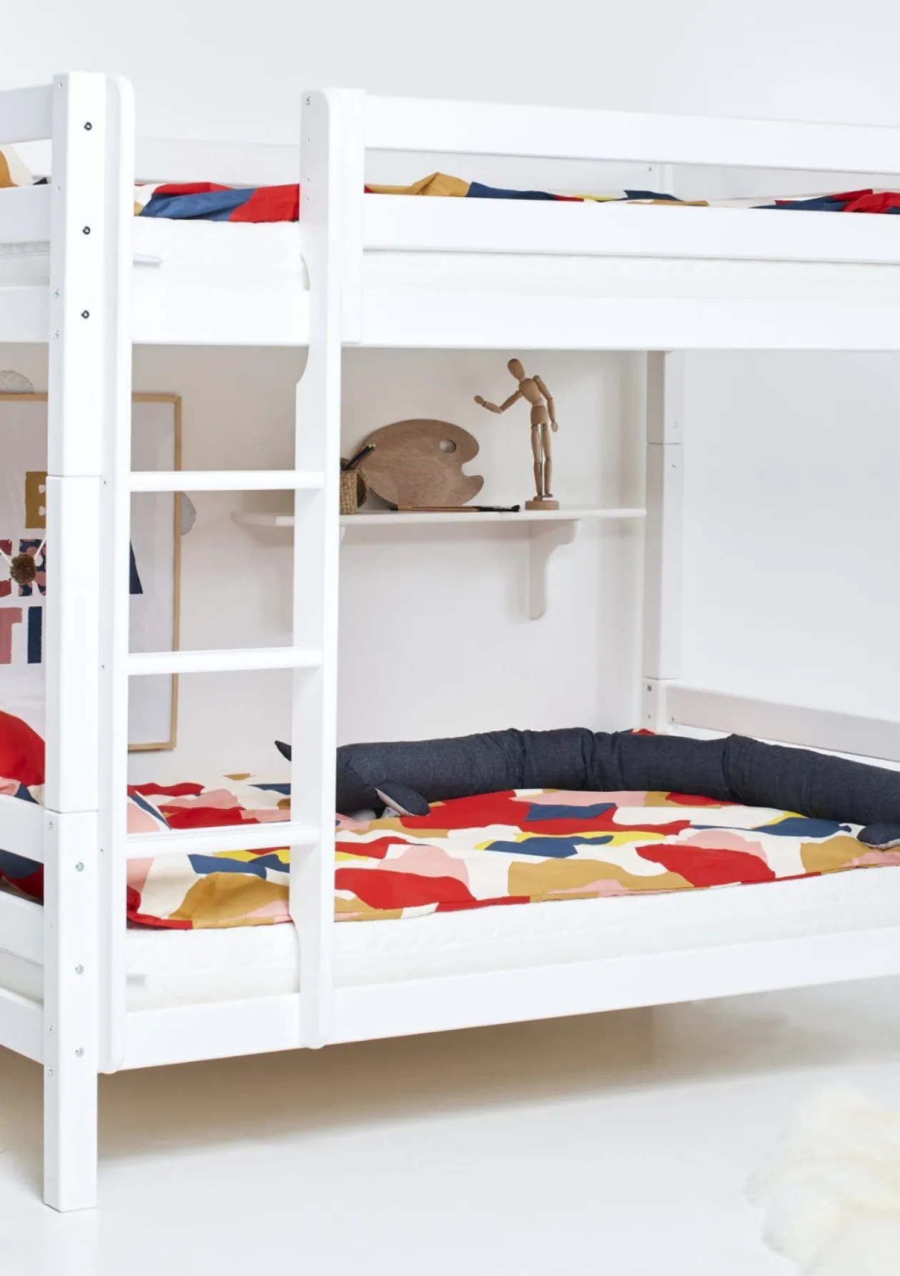 ECO Luxury' Hohes Etagenbett weiß 200 x 120 cm