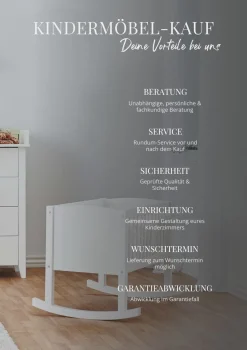 ECO Luxury' Leiter weiß, gerade, verschiedene Größen