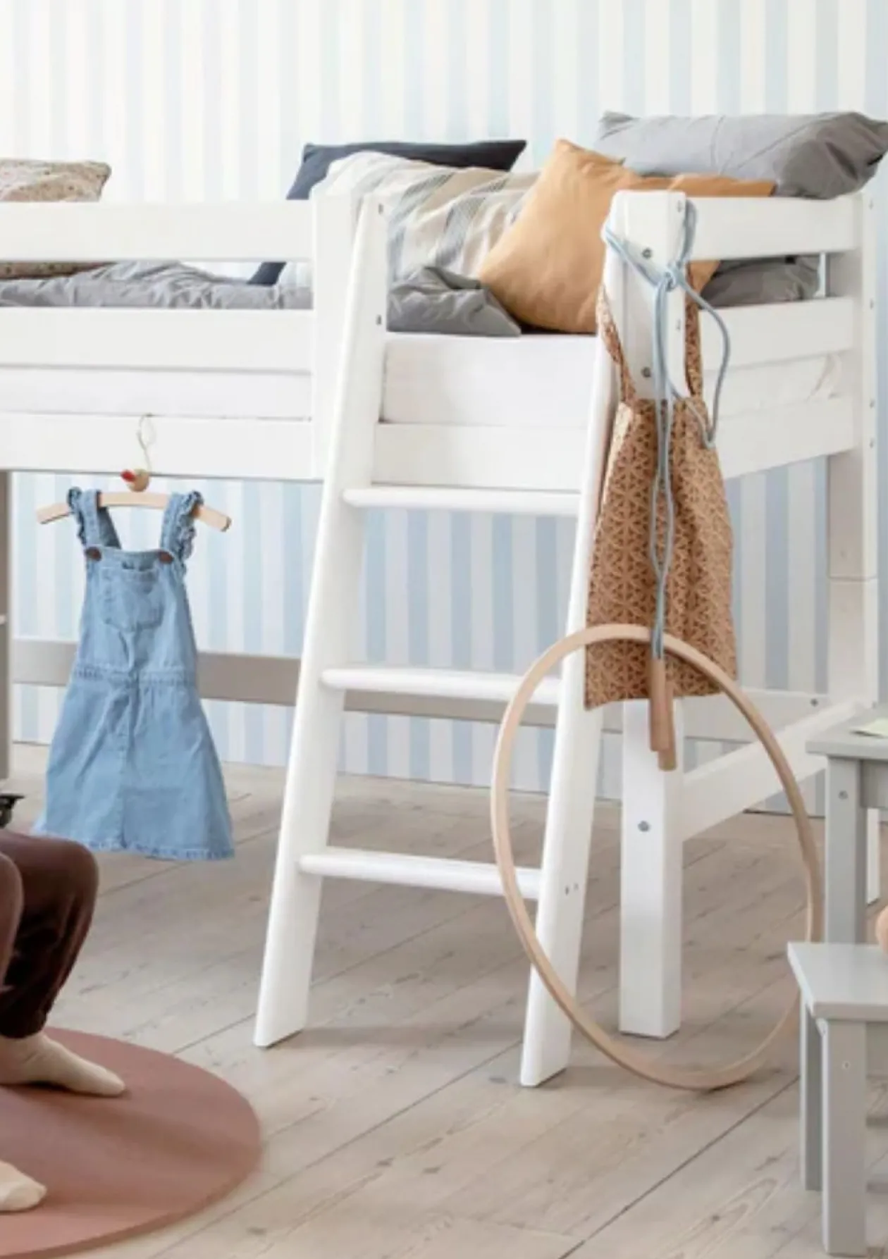 ECO Luxury' Leiter weiß, schräg, verschiedene Größen