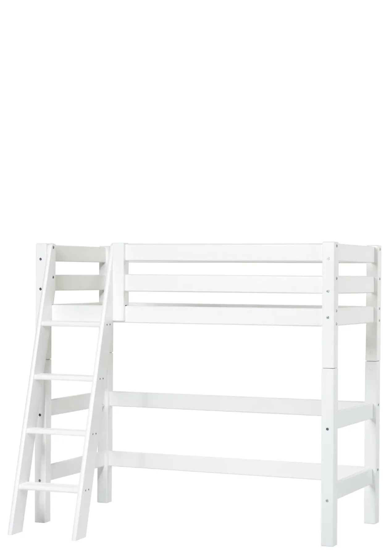 ECO Luxury' Mittelhochbett weiß 160 x 70 cm