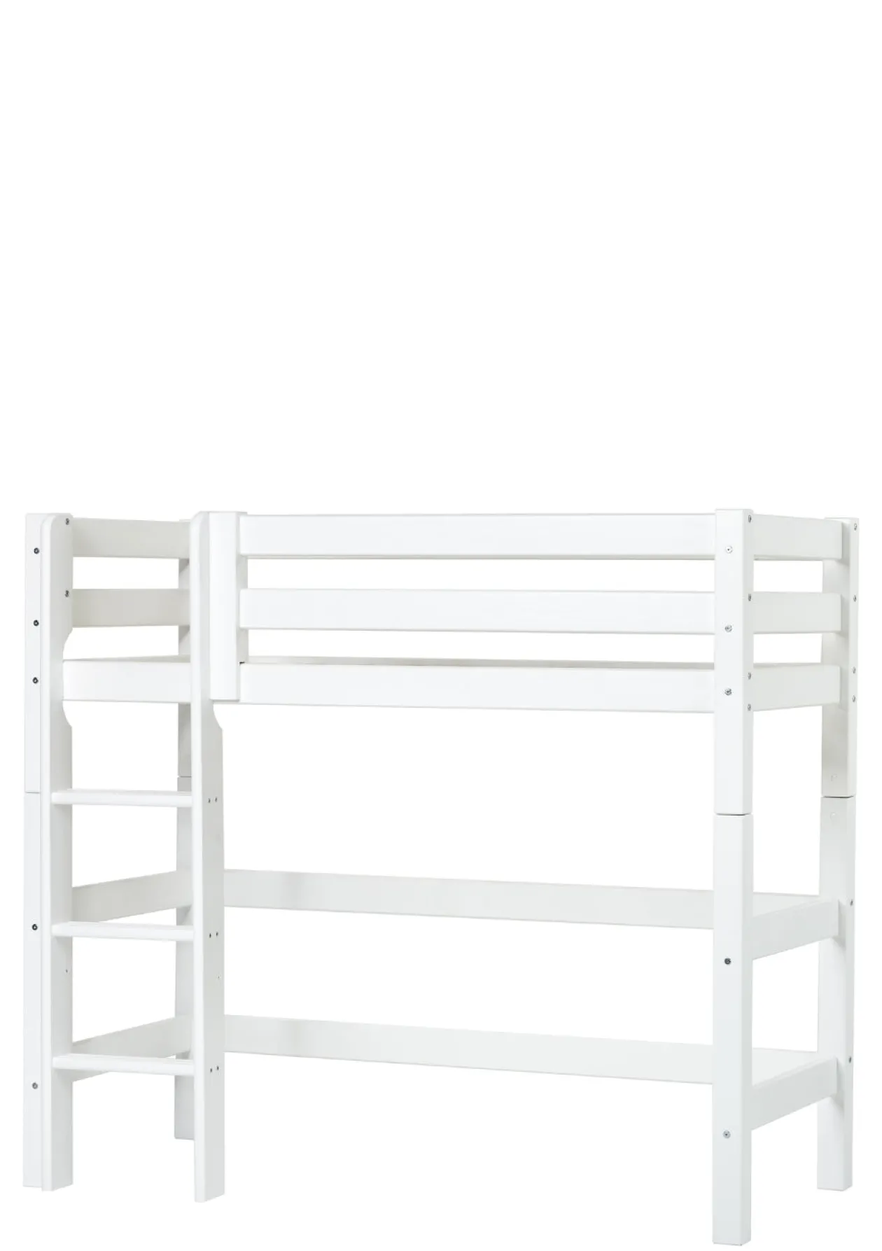 ECO Luxury' Mittelhochbett weiß 160 x 70 cm