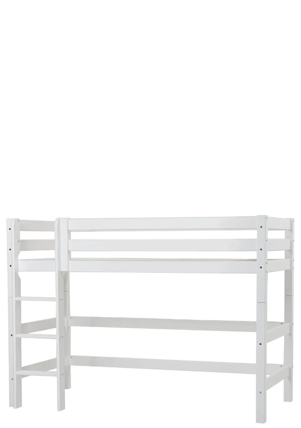 ECO Luxury' Mittelhochbett weiß 200 x 90 cm