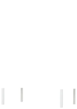 ECO Luxury' Mittelklötze für Etagenbetten weiß