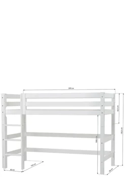 ECO Luxury' Modul für Mittelhochbett weiß