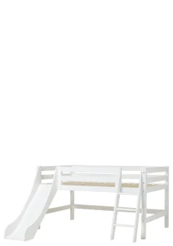 ECO Luxury' Spielbett mit Rutsche weiß 200 x 120 cm