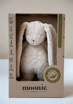 Einschlaf-Hase mit Licht 'Organic Humming Bunny 2.0' sand natur