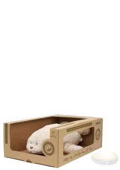 Einschlaf-Robbe mit Licht 'Organic Humming Seal' Sand